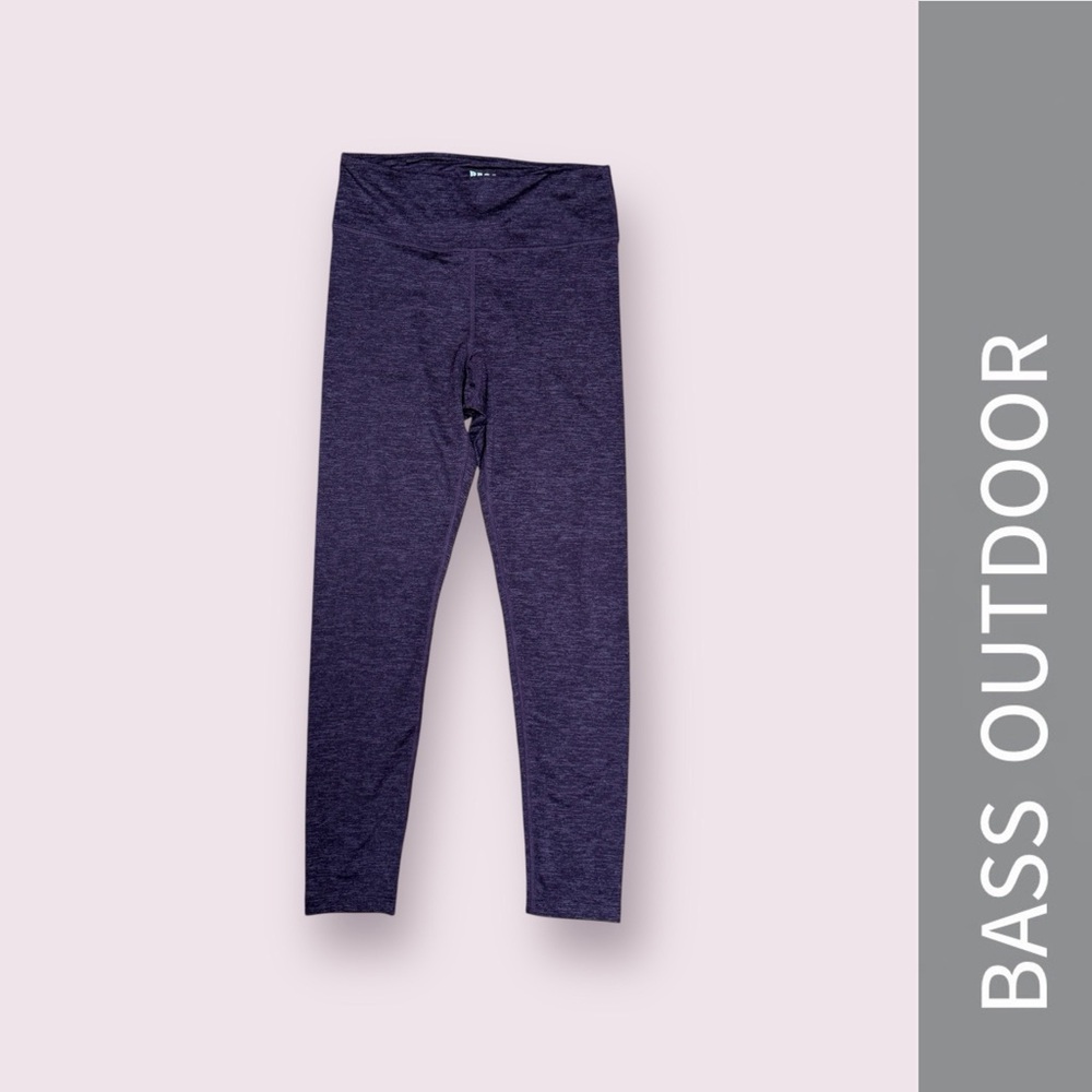 NWOT Bass Outdoors Heather Purple Leggings, Size XS, MSRP $34